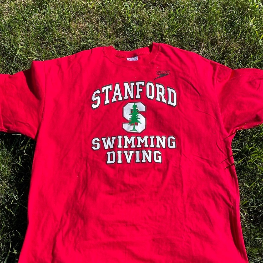 Selling Red Stanford Tee…..size XXL (fits like XL)…. $25